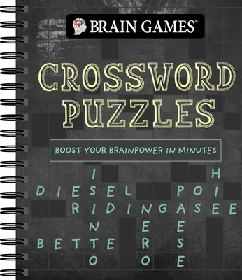 Agyjátékok - Keresztrejtvények (Krétatábla #2), 2: Fokozza az agytekervényeit percek alatt - Brain Games - Crossword Puzzles (Chalkboard #2), 2: Boost Your Brainpower in Minutes