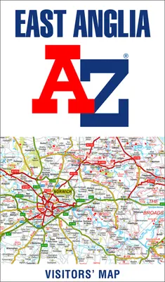 East Anglia A-Z látogatói térkép - East Anglia A-Z Visitors' Map