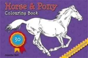 Ló és póni kifestőkönyv - Horse and Pony Colouring Book