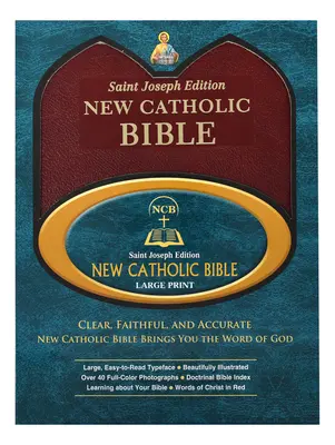 Szent József Új Katolikus Biblia (Nagybetűs) - St. Joseph New Catholic Bible (Large Type)