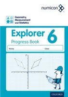 Numicon: Geometria, mérés és statisztika 6 Explorer Progress könyv - Numicon: Geometry, Measurement and Statistics 6 Explorer Progress Book