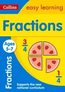 Collins Easy Learning 5-7 éves korosztály -- Törtek 5-7 éves korosztály: Új - Collins Easy Learning Age 5-7 -- Fractions Ages 5-7: New