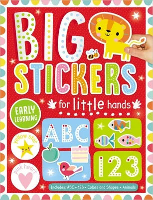 Nagy matricák kis kezeknek Korai tanulás - Big Stickers for Little Hands Early Learning