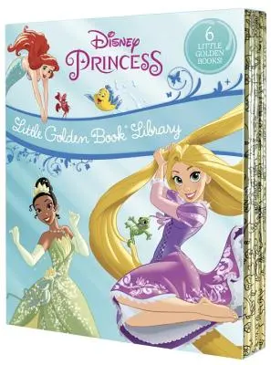 Disney hercegnő kis aranykönyvtár (Disney Princess): A kis hableány; A Szépség és a Szörnyeteg; A hercegnő és a béka; A kis hableány; Cin - Disney Princess Little Golden Book Library (Disney Princess): Tangled; Brave; The Princess and the Frog; The Little Mermaid; Beauty and the Beast; Cin