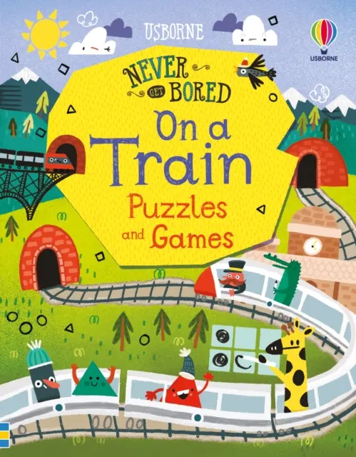 Soha ne unatkozz a vonaton Rejtvények és játékok - Never Get Bored on a Train Puzzles & Games