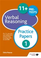 11+ Verbal Reasoning Practice Papers 1 - 11+, elővizsga és független iskolai vizsgákhoz, beleértve a CEM, GL és ISEB vizsgákat is. - 11+ Verbal Reasoning Practice Papers 1 - For 11+, pre-test and independent school exams including CEM, GL and ISEB