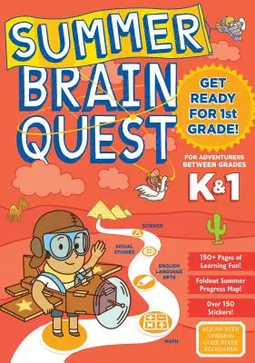 Nyári agykutatás: K és 1. osztály között - Summer Brain Quest: Between Grades K & 1