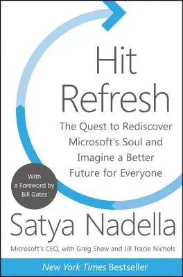 Hit Refresh: The Quest to Rediscover Microsoft's Soul and Imagine a Better Future for Everyone (A Microsoft lelkének újrafelfedezése és egy jobb jövő elképzelése mindenki számára) - Hit Refresh: The Quest to Rediscover Microsoft's Soul and Imagine a Better Future for Everyone