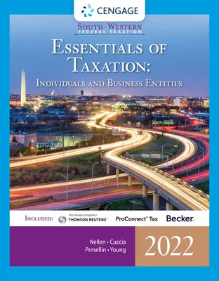 South-Western Federal Taxation 2022: Essentials of Taxation: Individuals and Business Entities (Intuit Proconnect Tax Online & RIA Checkpoint, 1 félév) - South-Western Federal Taxation 2022: Essentials of Taxation: Individuals and Business Entities (Intuit Proconnect Tax Online & RIA Checkpoint, 1 Term