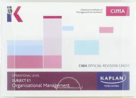 E1 SZERVEZETI MENEDZSMENT - ELLENŐRZŐ KÁRTYÁK - E1 ORGANISATIONAL MANAGEMENT - REVISION CARDS