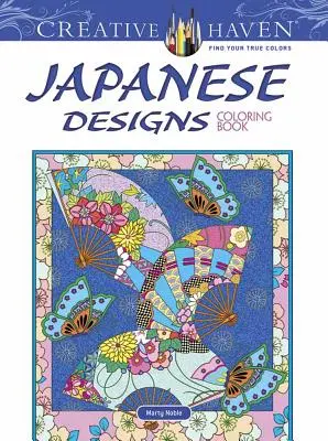 Creative Haven japán minták színezőkönyv - Creative Haven Japanese Designs Coloring Book