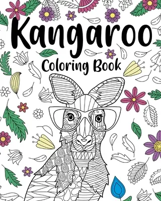 Kenguru színezőkönyv - Kangaroo Coloring Book