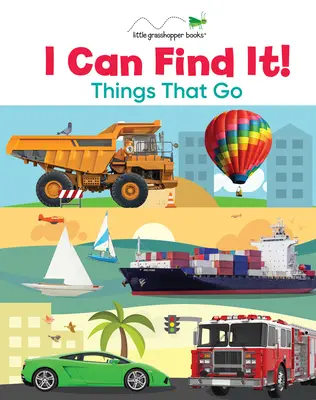 I Can Find It! Zoom Vroom Boom (nagyméretű, párnázott táblás könyv) - I Can Find It! Zoom Vroom Boom (Large Padded Board Book)