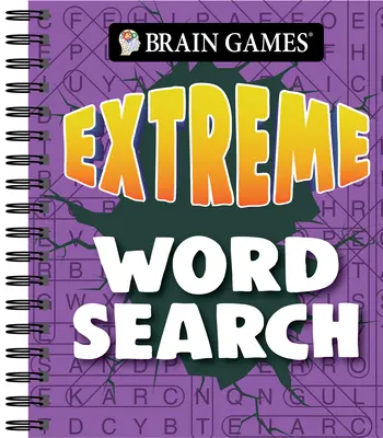 Agyjátékok - Extrém szókereső (lila) - Brain Games - Extreme Word Search (Purple)