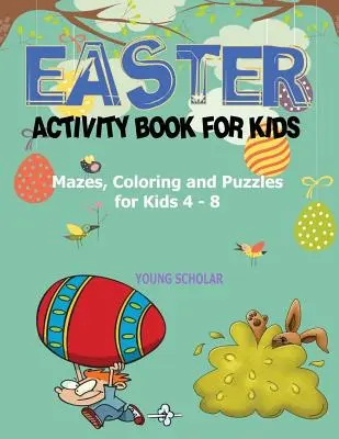 Húsvéti Activity Book for Kids - Easter Activity Book for Kids