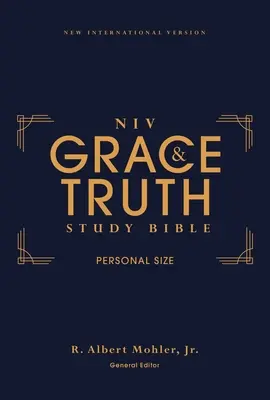 Niv, the Grace and Truth Study Bible, Personal Size, Hardcover, Red Letter, Comfort Print