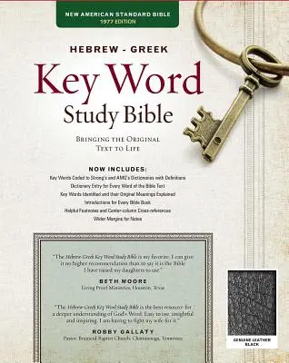 Héber-görög kulcsszavas Biblia-NASB: Kulcsfontosságú betekintés Isten szavába - Hebrew-Greek Key Word Study Bible-NASB: Key Insights Into God's Word