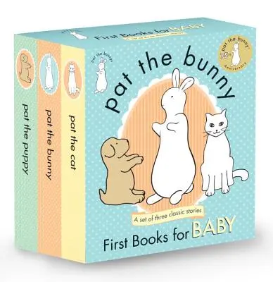 Pat the Bunny: Első könyvek babának (Pat the Bunny): Pat a nyuszi; Pat a kiskutya; Pat a macska - Pat the Bunny: First Books for Baby (Pat the Bunny): Pat the Bunny; Pat the Puppy; Pat the Cat