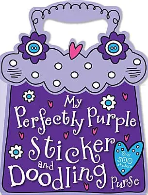 Az én tökéletesen lila matricás és firkálós táskám - My Perfectly Purple Sticker and Doodling Purse