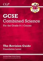 Új GCSE kombinált természettudományi felülvizsgálati útmutató - Alapítvány, online kiadást, videókat és kvízeket is tartalmaz. - New GCSE Combined Science Revision Guide - Foundation includes Online Edition, Videos & Quizzes