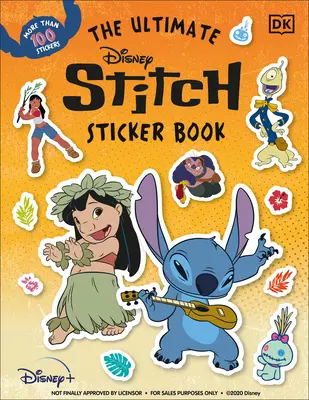 A végső Disney Stitch matricáskönyv - The Ultimate Disney Stitch Sticker Book