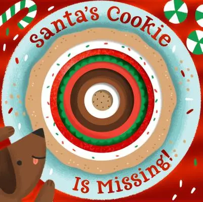 Eltűnt a Mikulás süteménye! (Board Book with Die-Cut Reveals) - Santa's Cookie Is Missing! (Board Book with Die-Cut Reveals)