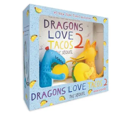 Sárkányok szeretik a tacót 2 könyv és játék készlet [Játékkal] - Dragons Love Tacos 2 Book and Toy Set [With Toy]