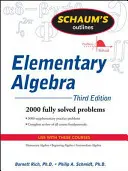 Schaum's Outlines Elementary Algebra (Elemi algebra) - Schaum's Outlines Elementary Algebra