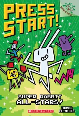 Szupernyúl All-Stars!: A Branches Book (Press Start! #8), 8 - Super Rabbit All-Stars!: A Branches Book (Press Start! #8), 8