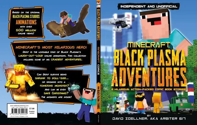 Minecraft grafikus regény - Fekete plazma kalandok (független és nem hivatalos): Független és nem hivatalos - Minecraft Graphic Novel-Black Plasma Adventures (Independent & Unofficial): Independent and Unofficial