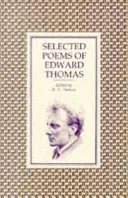 Edward Thomas válogatott versei - Selected Poems of Edward Thomas