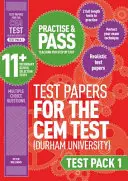 Practise and Pass 11+ CEM tesztlapok - 1. tesztcsomag - Practise and Pass 11+ CEM Test Papers - Test Pack 1