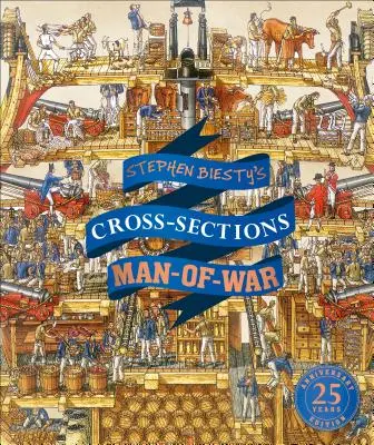 Stephen Biesty's Cross-Sections Man-Of-War (Stephen Biesty's Cross-Sections Man-Of-War) - Stephen Biesty's Cross-Sections Man-Of-War