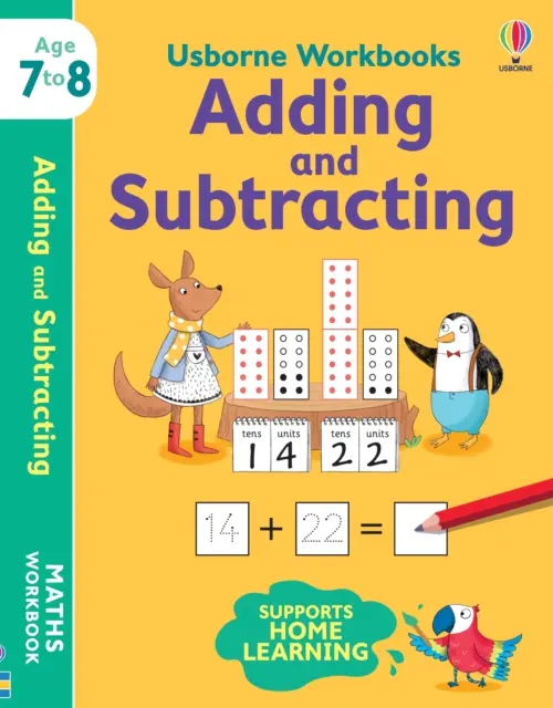 Usborne munkafüzetek Összeadás és kivonás 7-8 - Usborne Workbooks Adding and Subtracting 7-8