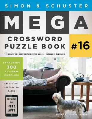 Simon & Schuster Mega keresztrejtvényfejtő könyv #16, 16 - Simon & Schuster Mega Crossword Puzzle Book #16, 16