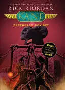 Kane-krónikák, a Kane-krónikák, a puha kötésű dobozos készlet (a Kane-krónikák dobozos készlet grafikus regénymintázóval) - Kane Chronicles, the Paperback Box Set (the Kane Chronicles Box Set with Graphic Novel Sampler)