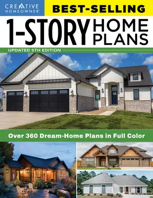 Best-Selling 1-Story Home Plans, 5. kiadás: Több mint 360 álomotthon terv színesben - Best-Selling 1-Story Home Plans, 5th Edition: Over 360 Dream-Home Plans in Full Color