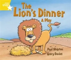 Rigby Star Guided 1 Sárga szint: The Lion's Dinner, A Play Pupil Book (single) - Rigby Star Guided 1 Yellow Level: The Lion's Dinner, A Play Pupil Book (single)