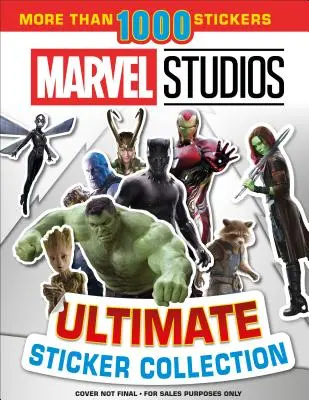 Végső matricagyűjtemény: Marvel Studios: Több mint 1000 matricával - Ultimate Sticker Collection: Marvel Studios: With More Than 1000 Stickers