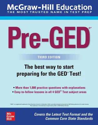 McGraw-Hill Education Pre-Ged, harmadik kiadás - McGraw-Hill Education Pre-Ged, Third Edition