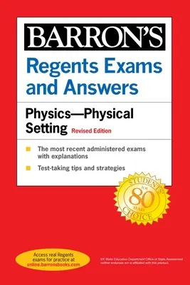 Regents Exams and Answers Physics Physical Setting Revised Edition (Regentské zkoušky a odpovědi z fyziky) - Regents Exams and Answers Physics Physical Setting Revised Edition