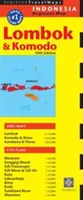 Lombok és Komodo útitérkép ötödik kiadás - Lombok & Komodo Travel Map Fifth Edition