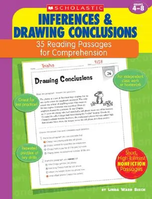 35 Reading Passages for Comprehension: Következtetések és következtetések levonása: 35 Reading Passages for Comprehension - 35 Reading Passages for Comprehension: Inferences & Drawing Conclusions: 35 Reading Passages for Comprehension