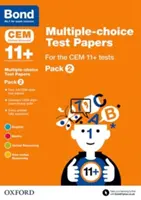 Bond 11+: Multiple-choice tesztlapok a CEM 11+ tesztekhez 2. csomag - Bond 11+: Multiple-choice Test Papers for the CEM 11+ tests Pack 2