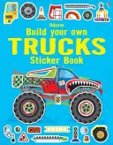 Építsd meg a saját teherautók matricás könyv - Build Your Own Trucks Sticker Book