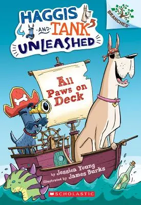 Minden mancs a fedélzeten: A Branches Book (Haggis and Tank Unleashed #1), 1 - All Paws on Deck: A Branches Book (Haggis and Tank Unleashed #1), 1