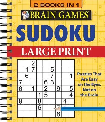 Agyjátékok - 2 könyv 1-ben - Sudoku - Brain Games - 2 Books in 1 - Sudoku