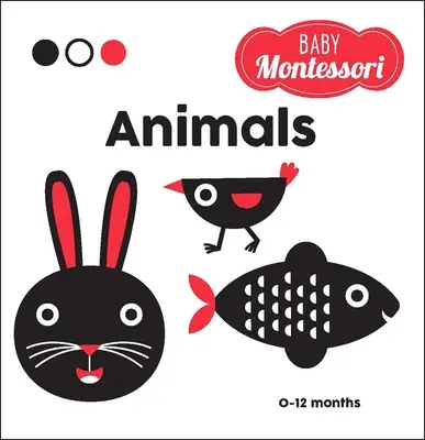 Állatok: A Baby Montessori Book - Animals: A Baby Montessori Book