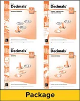 Key to Decimals, 1-4. könyvek készlet - Key to Decimals, Books 1-4 Set