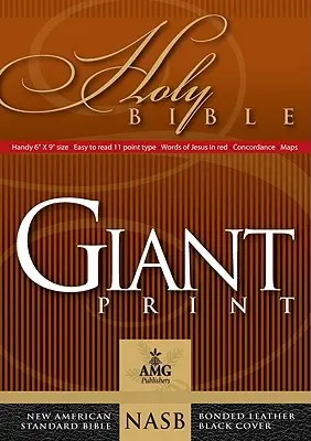 Giant Print Bible-NASB-Handy-Size (Nagyméretű Biblia) - Giant Print Bible-NASB-Handy-Size